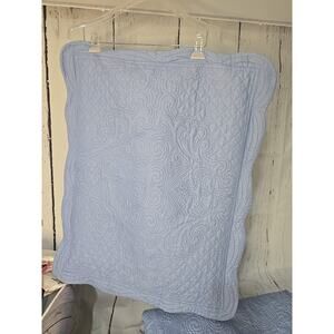 2 Piece Quilted Bedspread Twin Size Ultra Soft Embossed
